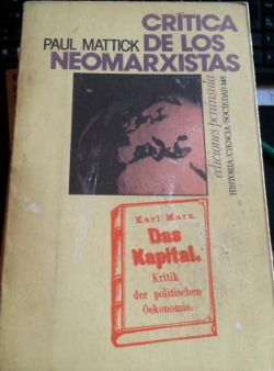 CR�TICA DE LOS NEOMARXISTAS