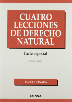 CUATRO LECCIONES DE DERECHO NATURAL