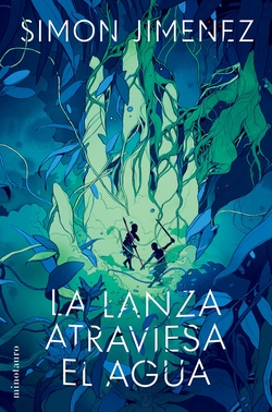 La lanza atraviesa el agua