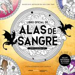 Libro oficial de Alas de Sangre para colorear