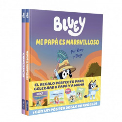 (pack). storybooks de bluey:papa y mama.(cuento infantil)