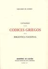 Cat�logo de los c�dices griegos de la Biblioteca Nacional