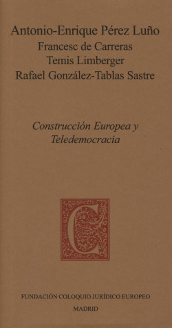 Construcci�n europea y teledemocracia