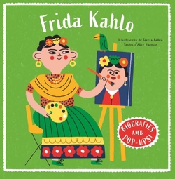Biografies d'artistes en pop-up. Frida Kahlo