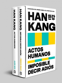 ESTUCHE HAN KANG: Contiene Imposible decir adi�s Actos humanos