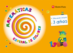 matematicas 3 años (espiral de colores) carpeta