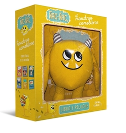 �AC-�AC, EL MONSTRUO COMELIBROS. LIBRO Y PELUCHE