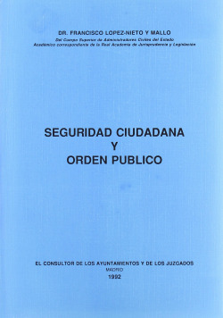 SEGURIDAD CIUDADANA Y ORDEN PUBLICO (1992)
