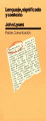 LENGUAJE, SIGNIFICADO Y CONTEXTO