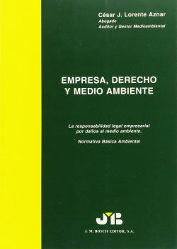 Empresa, derecho y medio ambiente