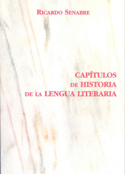 Cap�tulos de historia de la lengua literaria