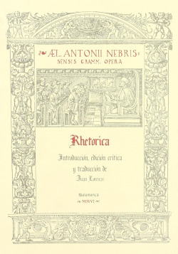 Rhetorica. Edici�n cr�tica de Juan Lorenzo Lorenzo