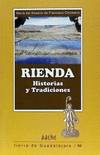 Rienda. Historias y tradiciones