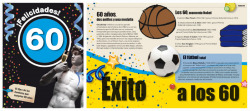 FELICIDADES 60 -HOMBRE EL LIBRO DE LOS HOMBRES QUE CUMPLEN 6