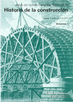 Actas del Quinto Congreso Nacional Historia de la construcci�n