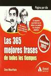 Las 365 mejores frases de todos los tiempos CALENDARIO 2012