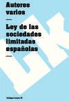 Ley de las sociedades limitadas espa�olas