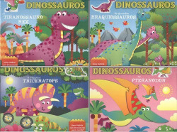 dinossauros surtidos: livros com pe�as destacaveis