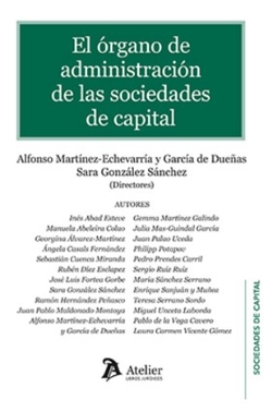 ORGANO DE ADMINISTRACION DE LAS SOCIEDADES DE CAPITAL, EL