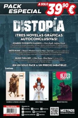 (Pack) Distop�a: INCLUYE ZOMBIES VS ROBOTS CLASSICS, SIETE HIJOS,