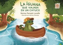 La iguana que viajaba en un cayuco