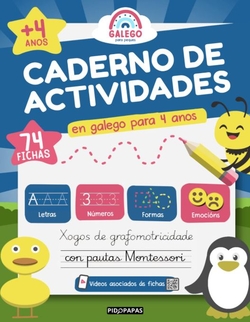 CADERNO DE ACTIVIDADES EN GALEGO PARA 4 ANOS